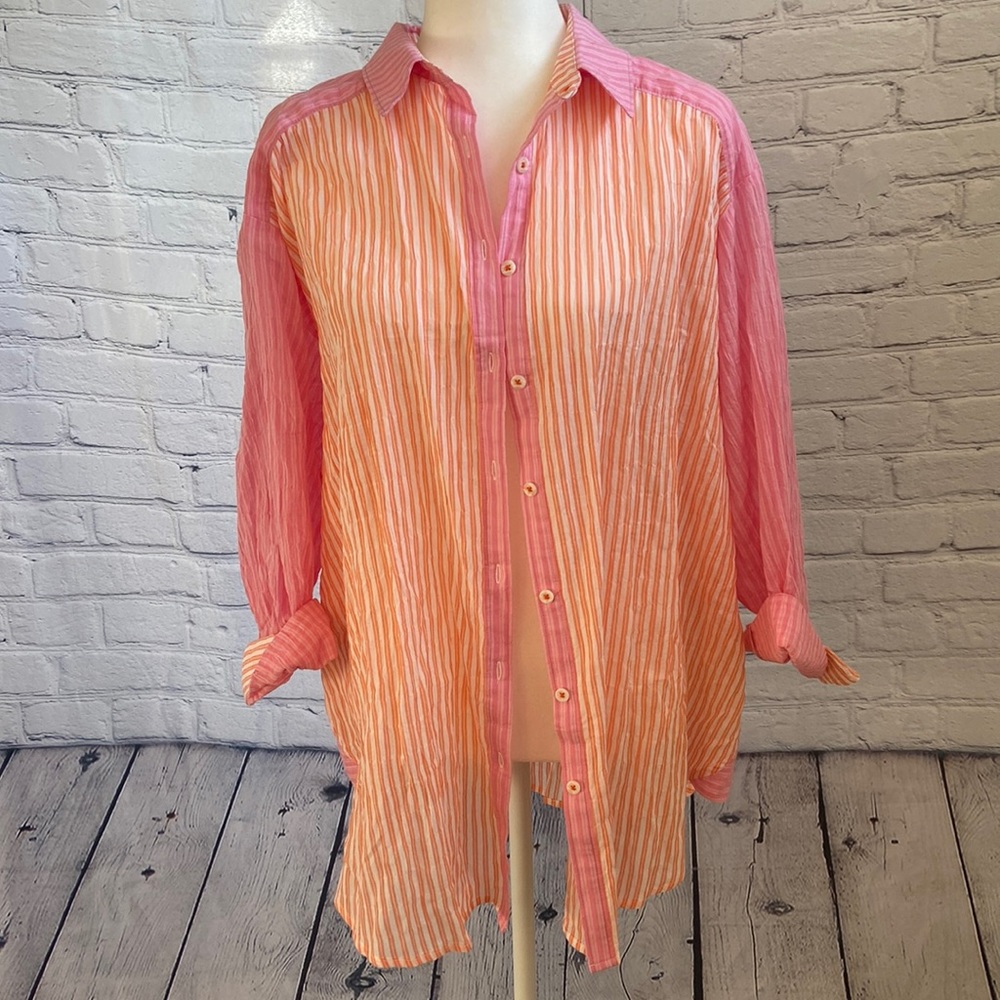 Anthropologie Plus Maeve 2X Button Down